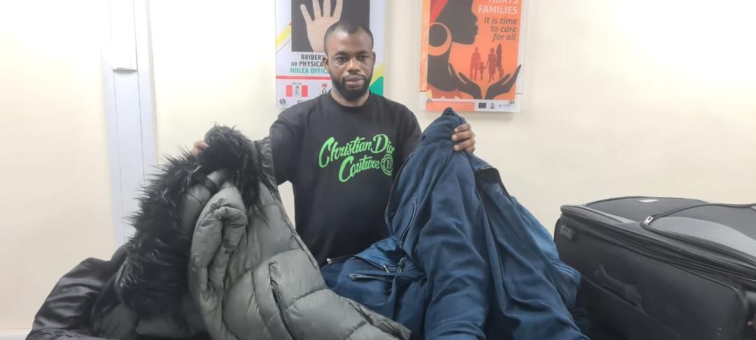 NDLEA intercepts opioids, meth in carton walls, winter jackets, cream at Lagos airport (videos/photos)